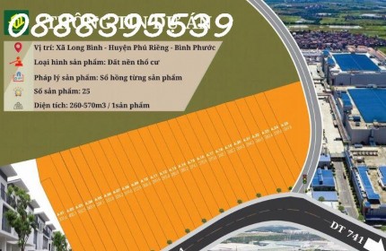 Bán Lô Đất 300m² Mặt Tiền Đường Nhựa 19m – Chỉ 300 Triệu – Cơ Hội Đầu Tư Tốt Nhất Tại Long Bình, Bình Phước